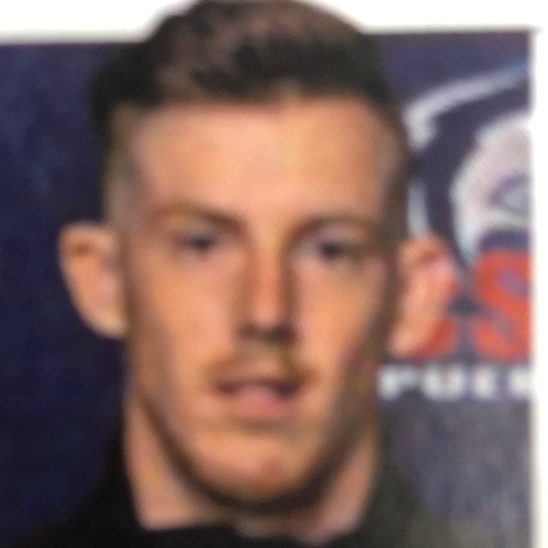 a man looking at the camera