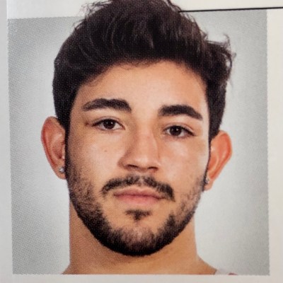 a man looking at the camera