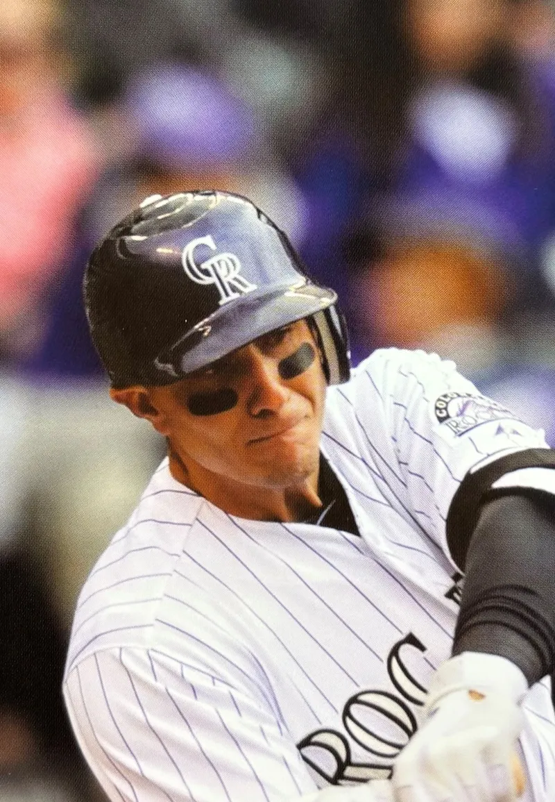 Troy Tulowitzki a man wearing a hat